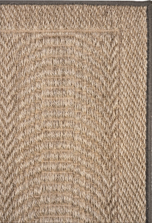 SISAL CON BORDE ONDAS ARENA - ALFOMBRAS SILACOR