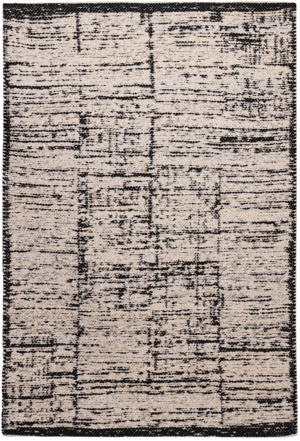 LANA RUDRA IVORY / BLACK - ALFOMBRAS SILACOR