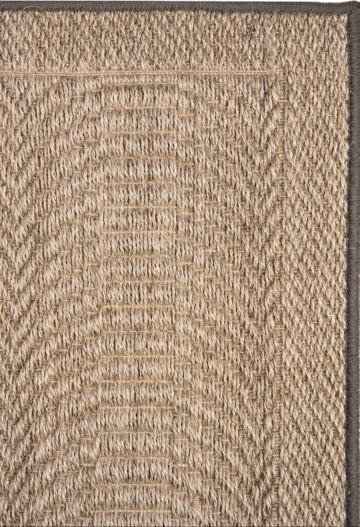SISAL CON BORDE ONDAS ARENA - ALFOMBRAS SILACOR