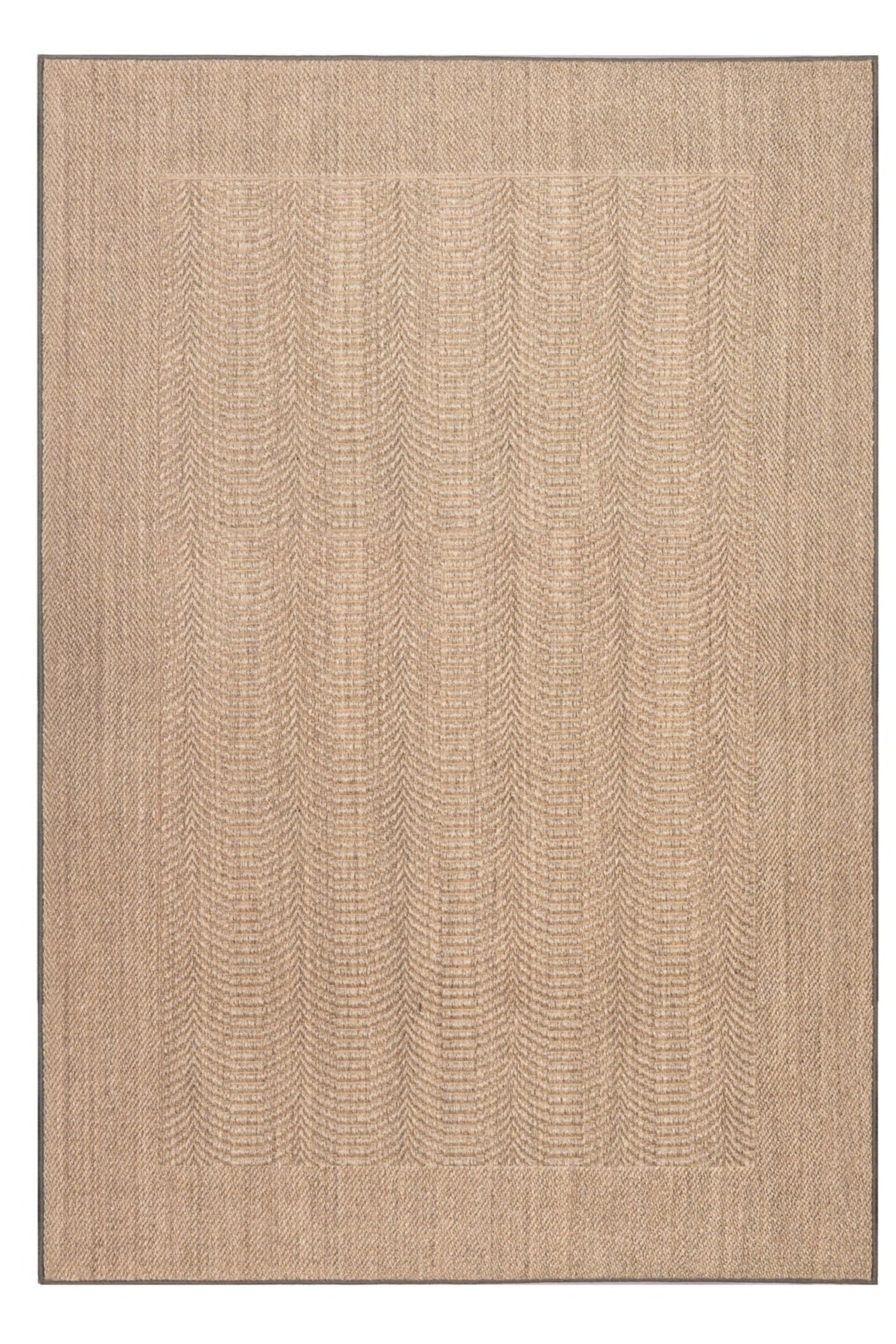 SISAL CON BORDE ONDAS ARENA - ALFOMBRAS SILACOR