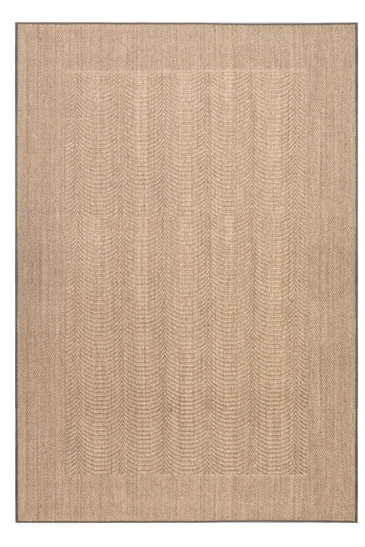 SISAL CON BORDE ONDAS ARENA - ALFOMBRAS SILACOR